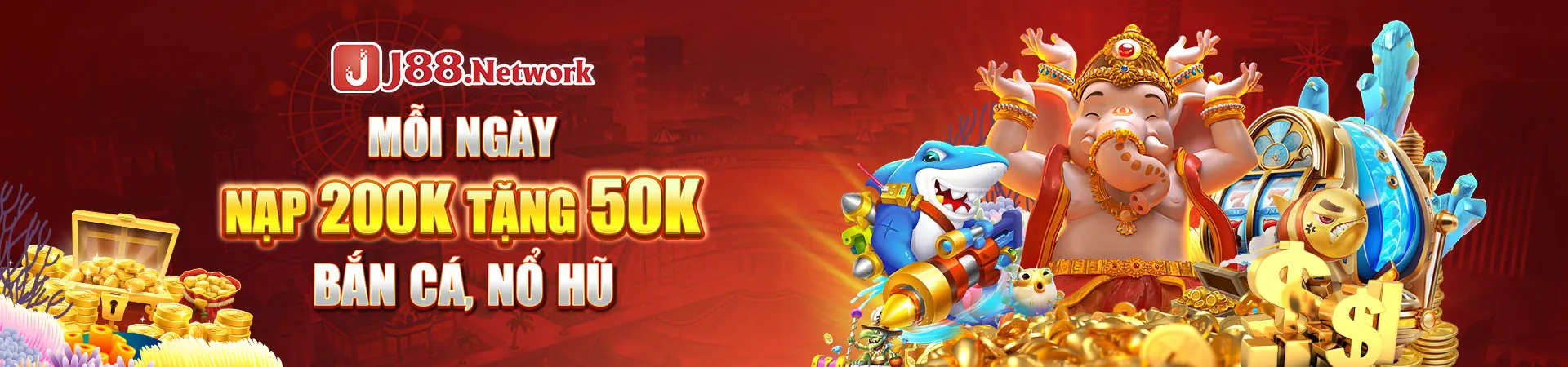 Hình ảnh chính Nổ Hũ Bắn Cá Xèng 2026 với jackpot lớn
